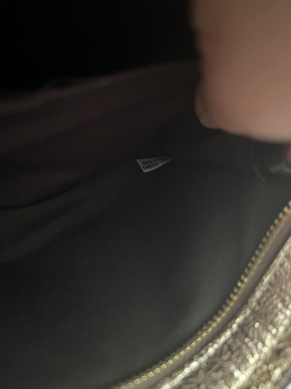 Coach Flap Clutch in Rose Gold Crinkle
Metallic Glitter wristlet/clutch - Picture 10 of 13